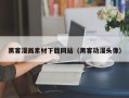 伊犁黑客漫画素材下载网站（黑客动漫头像）